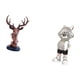 thumbnail image 5 of Figura de cabeza de ciervo, estatua de animal, adorno de escritorio, material de resina, artesanía creativa, adecuada para la decoración del hogar y l, 5 of 8