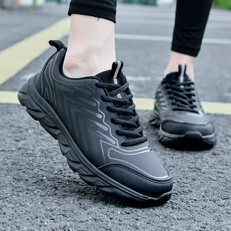 

Gubotare Womens Sneakers Women Shoes Sneakers Girls Canvas Shoes Loafers Washed Canvas Shoes for Women Black 7
