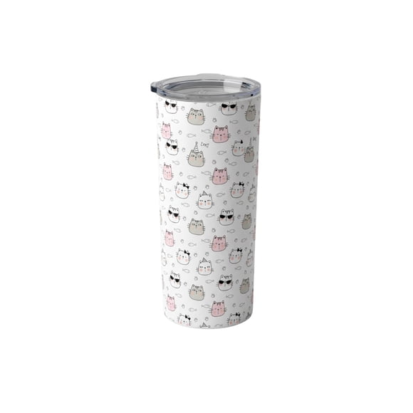 Termo de 590 ml diseño cute de gatos