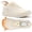 Beige, variant on OrthoComfoot Orthopedic Men's Wide Shoes: Comfortable Arch Support Running Sneakers, Wide Toe Box Work Tennis Outdoor Walking Shoes