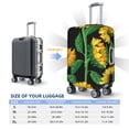 thumbnail image 6 of Bixox Washable Sunflower Printed Luggage Cover, Fashion Suitcase Protector Fits for Medium luggage, 6 of 8
