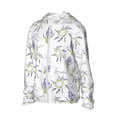 thumbnail image 2 of Haiem Lavender Flowers UPF 50+ Fishing Shirts for Men Long Sleeve UV Sun Protection Hoodie Non-Mask Outdoor Hiking Shirts, 2 of 9