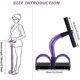 thumbnail image 4 of Abdominal Trainer, Sit-Up Training Equipment, Bodybuilding Expander, Full Body Trainer for Home, 6 Tubes, Elastic Pull Rope, Multifunctional Leg Exerc, 4 of 5