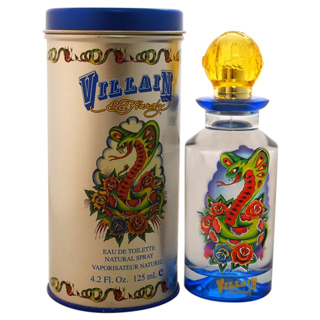 Perfume EDT Spray Ed Hardy Ed Hardy Villain EDT Spray Caballero 4.2 oz