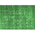 thumbnail image 1 of Ahgly Company Indoor Rectangle Persian Emerald Green Bohemian Area Rugs, 7' x 10', 1 of 4