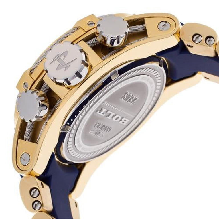 Men's Bolt Zeus Reserve Chrono Blue Polyurethane And Dial Movement