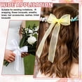 thumbnail image 6 of Uxcell Sheer Wide Organza Ribbon (1 Inch x 25 Yards) - with Chiffon Satin Ribbon Edge, for Gift Wrapping Wedding Birthday Bouquet Crafts DIY Decor, Gray, 6 of 7