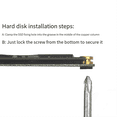 thumbnail image 4 of Expansion Card MPCIE to KEY-M Expansion Slot MINIPCI-E to NVME M2 Adapter Card WIFI Interface to M.2 Disk, 4 of 5