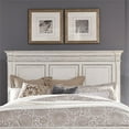 thumbnail image 2 of Abbey Park White King Panel Headboard, 2 of 5