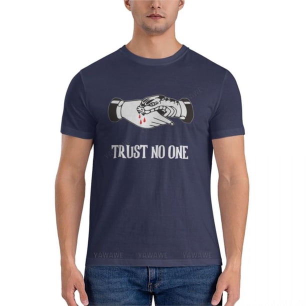 Camiseta Trust no Classic para hombre ropa de talla grande Verano