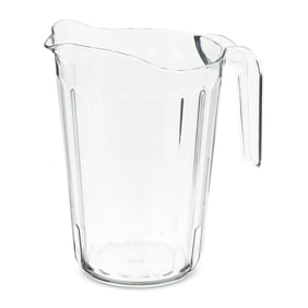 1 Count, 60 FL OZ, 8.4 x 7.5 IN Clear Plastic Stackable Pitcher, by Way To Celebrate
