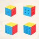 thumbnail image 2 of Cubo de rompecabezas profesional para niños, rompecabezas de velocidad sin pegatinas, cubos mágicos lisos, juguetes educativos para la primera infancia, 2x2, 3x3, 4x4, 5x5 Fivean unisex, 2 of 2