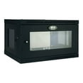 thumbnail image 1 of Tripp Lite 6U Wall Mount Rack Enclosure Server Cabinet w/ Acrylic Window - Rack cabinet - wall mountable - black - 6U - 19", 1 of 6