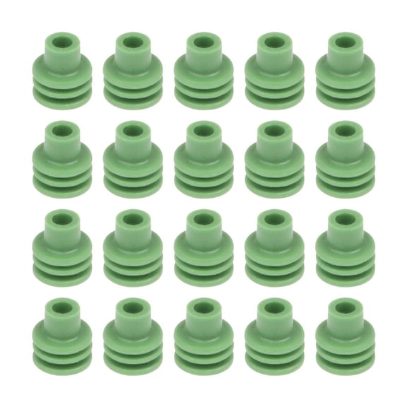 Quickcar Racing Products Green Weatherpack Seals 20 pack