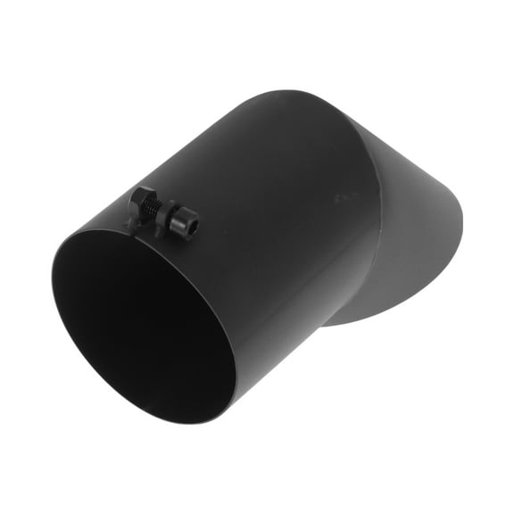 Unique Bargains 4" ID Inlet T304 Stainless Steel Turn Down Exhaust Tip 9.1" Overall Length