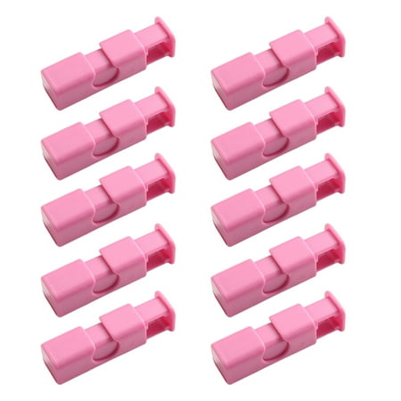 

Bread Bag Clips Portable Food Bag Squeeze Clips Set Non-Slip Sealing Grip