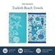thumbnail image 2 of Toalla de playa LANE LINEN de gran tamaño, 39 x 71 cm, paquete de 2 estrellas de mar, 2 of 9