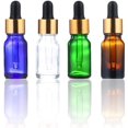 thumbnail image 1 of H&D Empty Refillable Dark Glass Essential Oil Bottle Packing Bottle Aftershave for Travel Set 4, 1 of 8