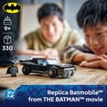 thumbnail image 4 of LEGO DC Batman: The Batman Batmobile Building Toy for Kids - Building Blocks W/Batman Minifigure & Golden Coin - Super Hero Room Decor for Boys & Girls, Ages 9+ - Gift Idea for Birthdays - 76332, 4 of 9