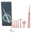 thumbnail image 1 of Cepillo de dientes recargable, cepillo de dientes eléctrico multifuncional, cepillo de dientes eléctrico suave para adultos, cepillo de dientes automático, apariencia llamativa, 1 of 5