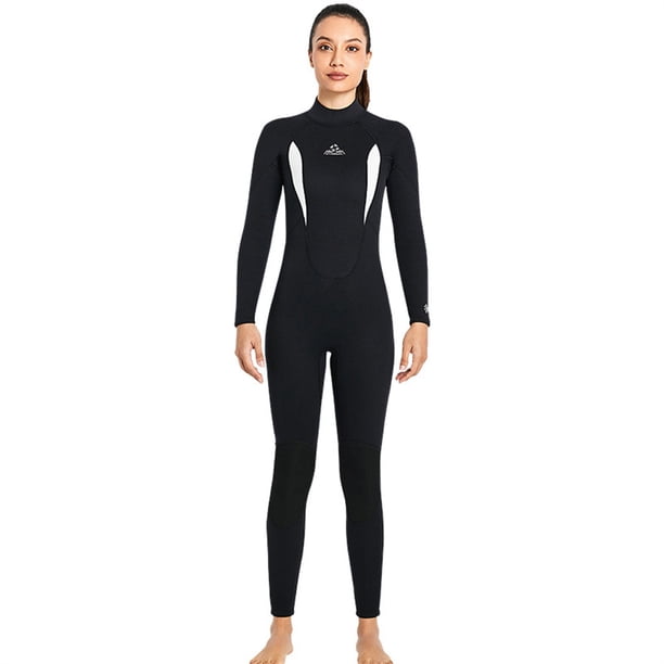 Advancent Traje de buceo Trajes de baño a prueba de frío de alta eficiencia Protector solar fuerte Traje de neopreno resistente a los arañazos Camisa Deportes acuáticos Mujer Blanco M Advancent OD020684-21