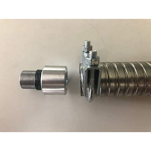 GenExhaust Universal Generator 1-1/2" Steel Exhaust Extension 2 Foot Length