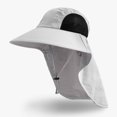 thumbnail image 3 of Sombrero de pescador de nailon, sombrero de verano transpirable para mujer para deportes al aire libre (gris claro) Likrtyny Para estrenar, 3 of 9