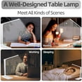 thumbnail image 6 of Novashion 36cm LED Adjustable Desk Lamp with USB Charging 5 Lighting Modes Eye Care, 6 of 10