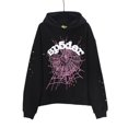 thumbnail image 1 of SP5DER Sudadera con capucha con estampado de telaraña, talla grande, holgada, para hombre y mujer, traje de sudadera con capucha, 1 of 4