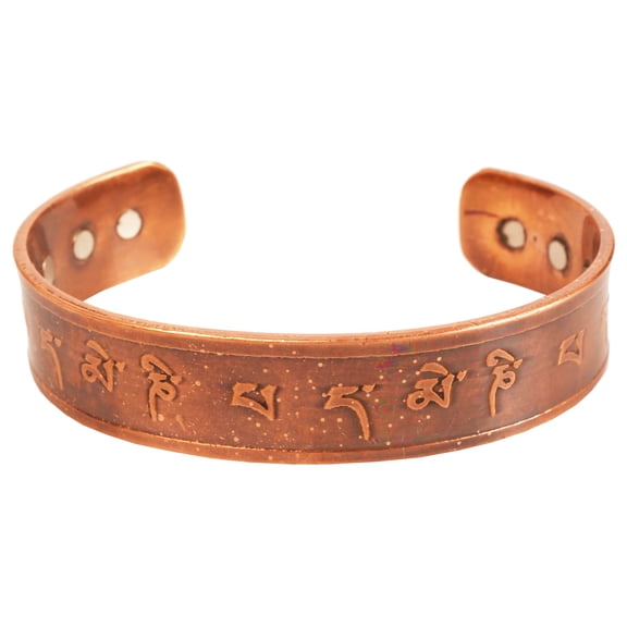 Sunsoul by Touchstone Copper magnetic healing bracelet Tibetan style.