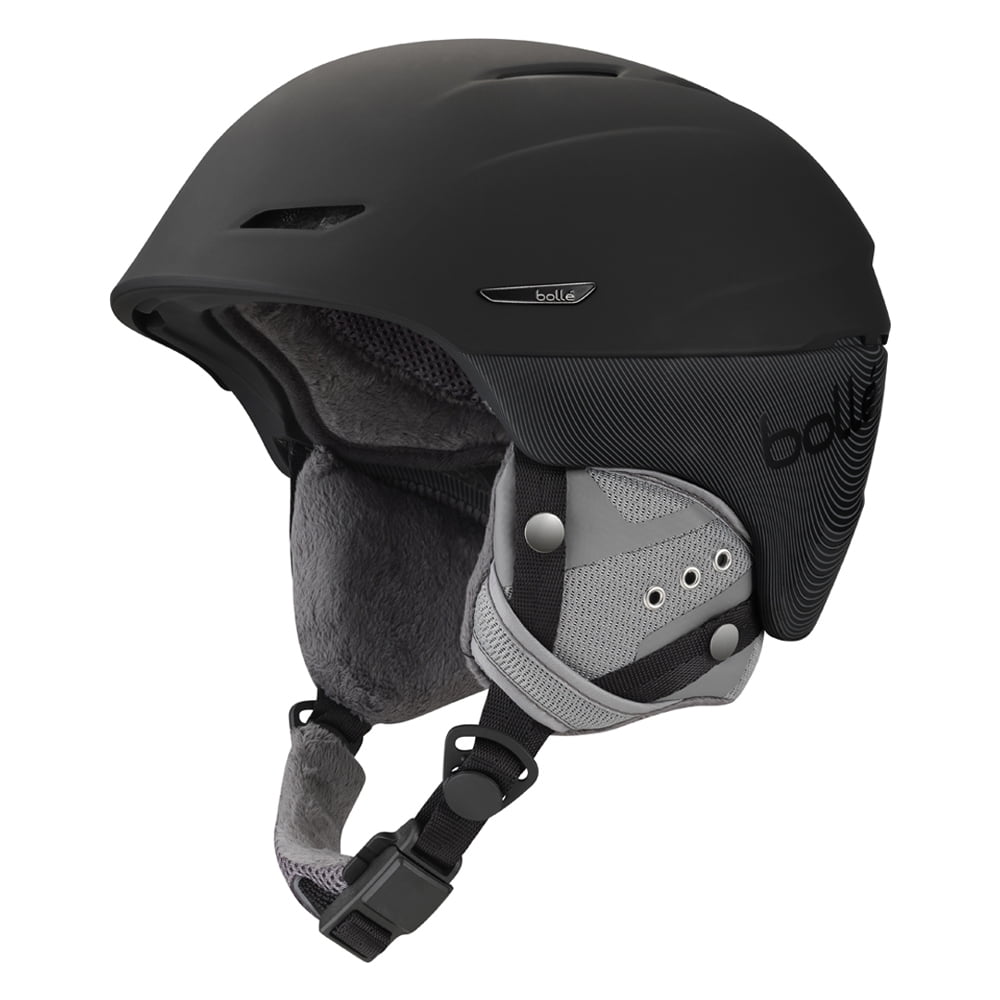 Bolle Winter Millenium Soft Black & Grey 61-63cm 31178 Ski Helmet Click-to-Fit by Bolle