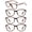 Brown Tortoise*4, variant on WEMOOTANTS 4 Packs Large Blue Light Blocking 6.0 Reading Glasses for Women Brown Tortoise Readers for Gaming Computer Phone