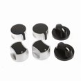 thumbnail image 4 of 2PCS 6/8MM Gas Cooker Accessories Assembly Button Universal Silver Gas Stove Knobs Cooker Oven Control Switch, 4 of 5
