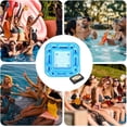 thumbnail image 4 of Floating Pool Card Table Inflatable Weather Resistant for Beach Party, 4 of 9