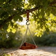 thumbnail image 3 of zhangmingg Hanging Winter Springtime Shaped Bird Feeder for Outdoor Garden Patio and Backyard Use, 3 of 3