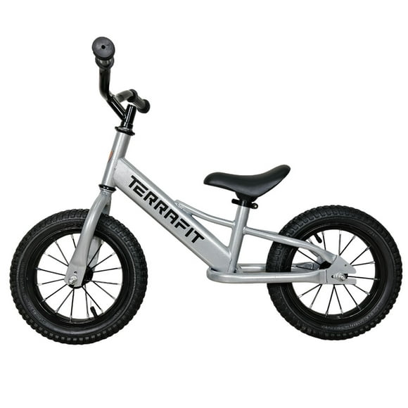Bicicleta entrenadora Infantil de balance sin pedales de equilibrio TERRAFIT Gris