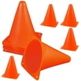 thumbnail image 2 of CUITING 10pcs Orange Sports Cones for Soccer  Basketball  and Agility Training, 2 of 11