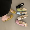 thumbnail image 5 of Bailamos, zapatillas de mujer, nuevas zapatillas de primavera, zapatos bajos, sandalias Mary Janes, moda 2024, zapatos de vestir femeninos, zapatos planos con tiras en la parte posterior, 5 of 5