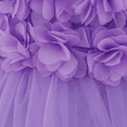 thumbnail image 6 of IBTOM CASTLE Flower Pageant Peplum Tutu Dress for Baby Girl Baptism Formal Party Wedding Pageant Dance Short Gown 18-24 Months Light Purple, 6 of 8