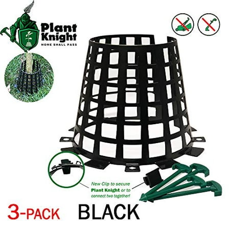Plant and Tree Guard and Protector for Trees, Plants, saplings, Landscape Lights, lamp Posts, More; Expandable for Larger Trees and Plants; Protection from Trimmers, Weed whackers (3-Pack (Illinois Best Landscape Plants)