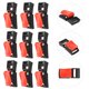thumbnail image 2 of WORGEOUS Casco de 10 piezas Casco de liberación rápida Buckle Motorcycle Casmen Chip Store Reprazing Bebas, 2 of 8