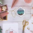 thumbnail image 6 of 3drose, Portovenerre Harbor Cruise Ship, La Spezia, Italy - Eu16 Teg0473 - Terry Eggers, 3 inch Snowflake Porcelain Ornament, 6 of 7