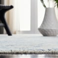 thumbnail image 4 of SAFAVIEH Moondust Hanna Abstract Polyester Area Rug, Grey/Blue, 5'3" x 7'7", 4 of 10