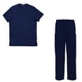 thumbnail image 1 of Men's Scrubs Set Scrub Top and Pants Scrubs Set, 1 of 3