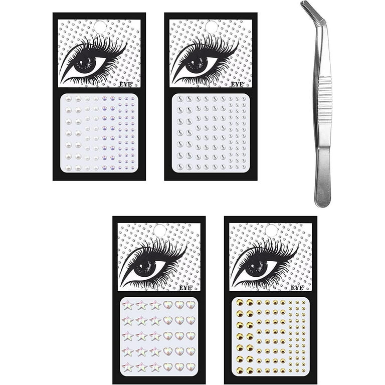 Bindi Dots Face Jewels Face Jewelry For Women Face Gems Stick On Eye  Forehead Crystals Sticker Tears Rainbow Pearl Rhinestones For Makeup Party  Festival Accessory Nail Art Decoration(4 Sheets) price in Saudi