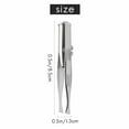 thumbnail image 6 of Stainless Steel Eyelashes Eyebrow Tweezer + LED Light, 6 of 8