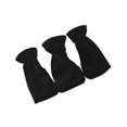 thumbnail image 4 of 3 almohadillas negras para pies de piano, funda protectora de tela de felpa, cubiertas para pedales de sostenido de piano, accesorios para instrumentos musicales., 4 of 5