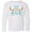 AA-White, variant on Life Is Better At The Cabin, Deer Antlers, Camping Long Sleeve Youth T-Shirt
