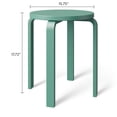 thumbnail image 7 of Mainstays Kids Wood Nightstand Side Table, Green, 7 of 7
