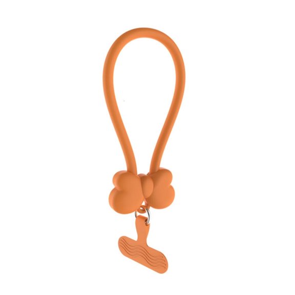 Lerpwige Stylish Butterfly Silicone Phone Wrist Strap For Secure Daily Carry